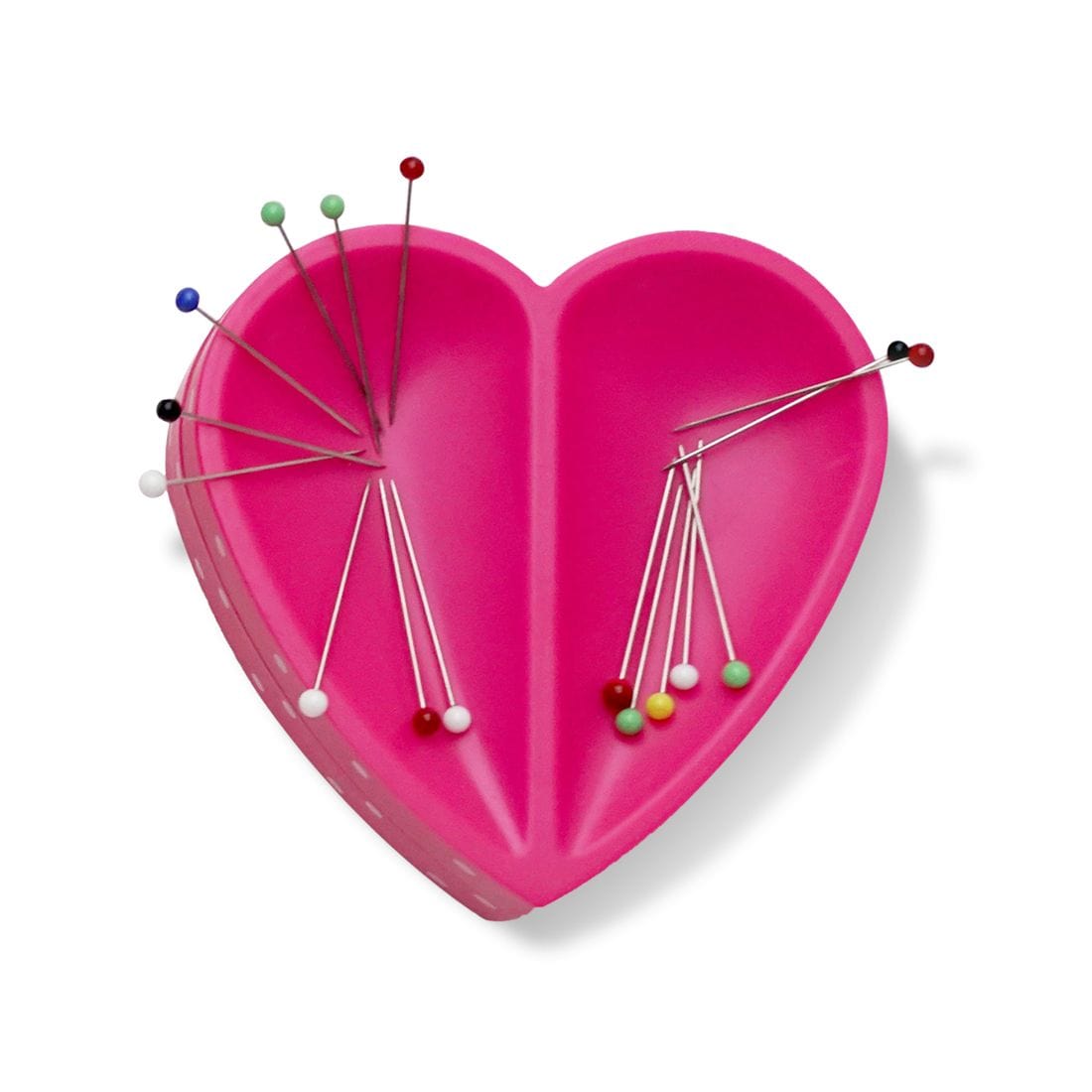 Needle, Pin & Hook Organizers Prym Love magnetic pink heart pin cushion