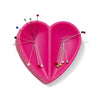 Needle, Pin & Hook Organizers Prym Love magnetic pink heart pin cushion