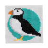 Needlecraft Kits Puffin Mini Cross Stitch Kit - Stitchfinity