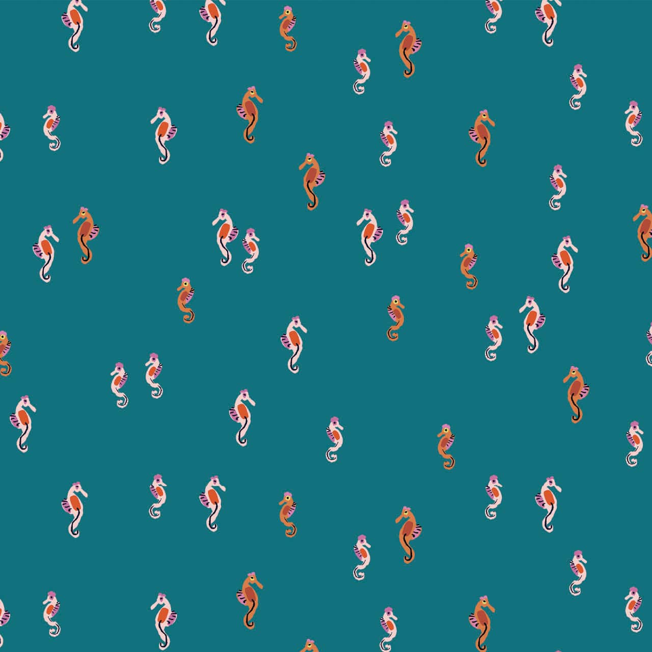 Fabric Racing Fish on Dark Blue cotton fabric - Aquatic Paradise by Dashwood Studio