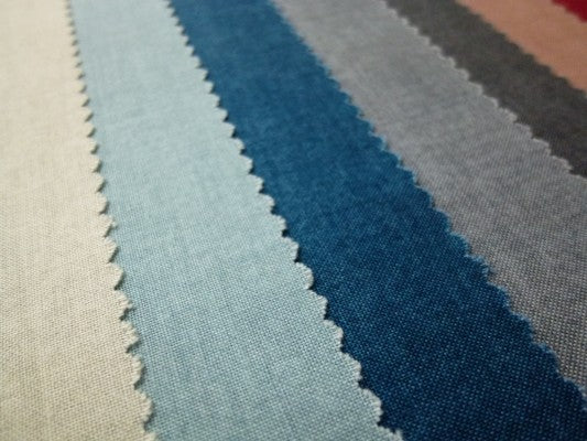 Linen texture plain cotton fabric  - Makower