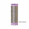 Thread & Floss Silvery Blues Silk Thread Finish Multi Colour Cot 50 100m - 9843 Mettler