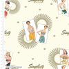 Fabric Simplicity Patterns coastal Stipes - Craft Cotton Co