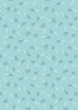 Fabric Sledge sleigh ride on icy blue - Snow Day by Lewis & Irene