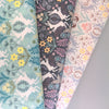 Fabric Spring Hare Reloved in grey cotton - Lewis & Irene