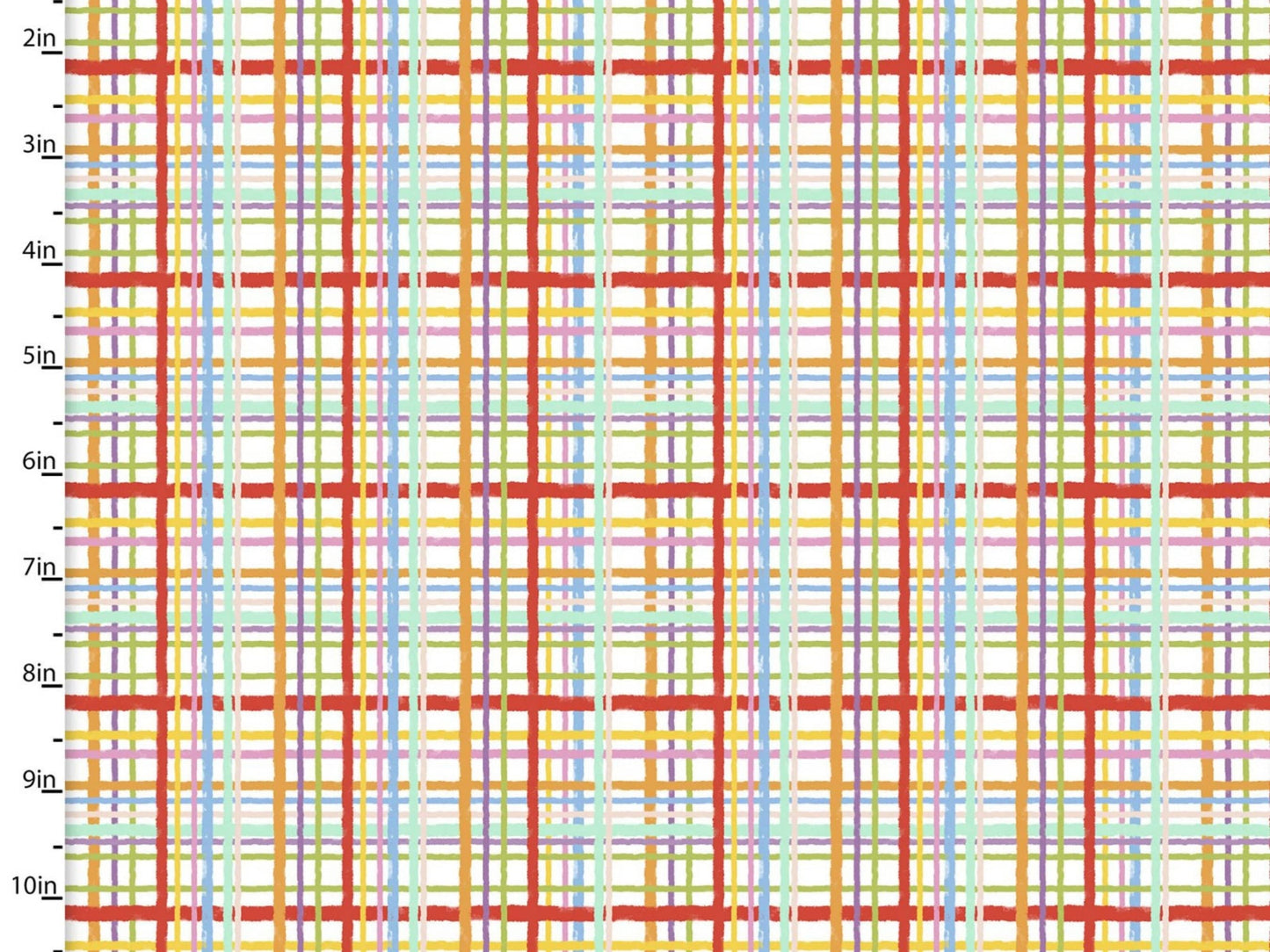 Fabric Striped nursery brushed cotton flannel  fabric - Welcome to the Jungle by 3 Wishes
