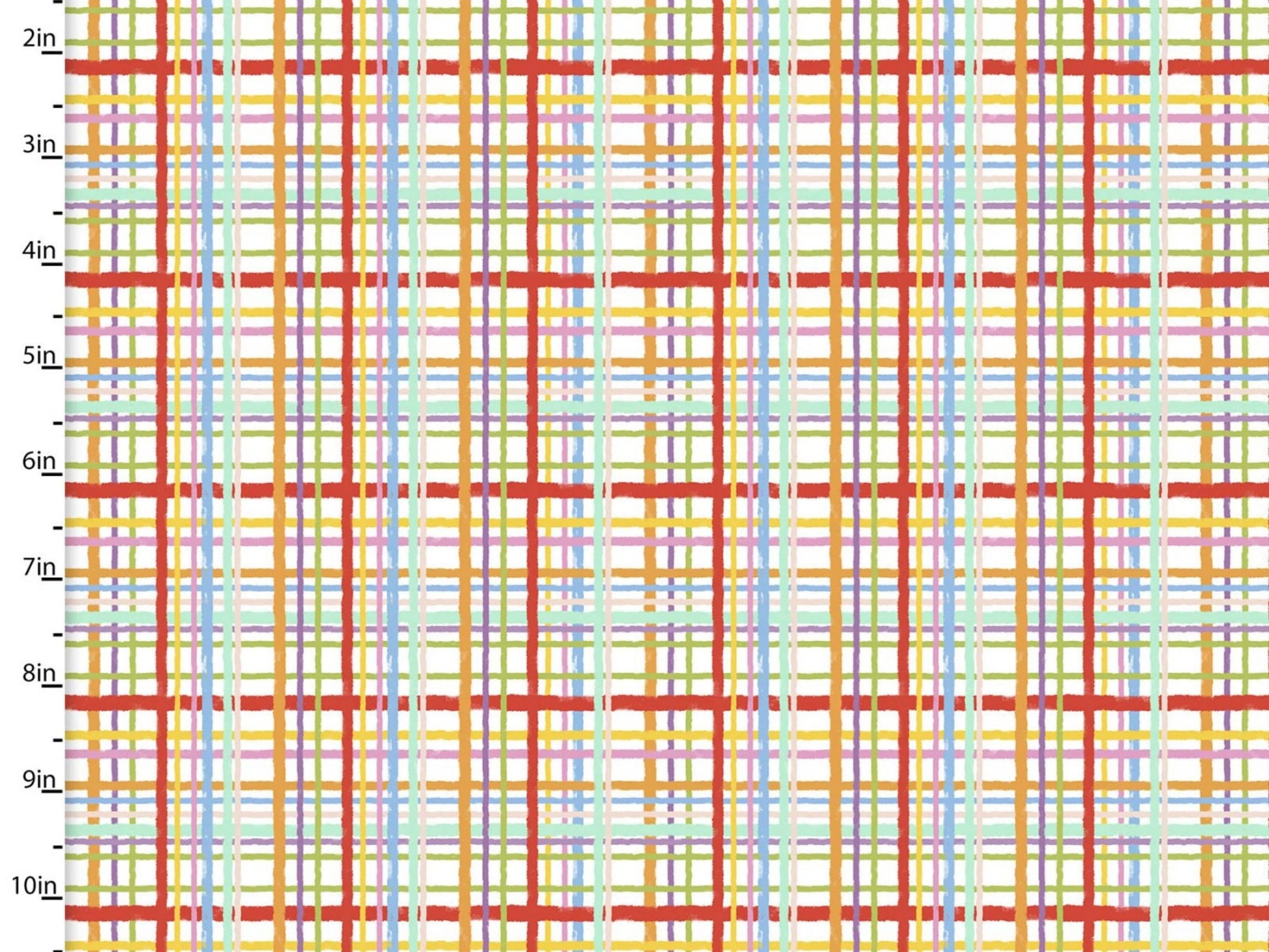 Fabric Striped nursery brushed cotton flannel  fabric - Welcome to the Jungle by 3 Wishes