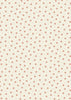 Fabric Stripes on cream cotton fabric - Gingerbread Season by Lewis & Irene