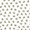 Fabric Sunflowers and Honey by Makower - Sunflower heads black 2/9986 L