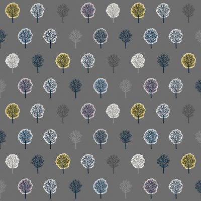 Fabric Swallows birds in the clouds light blue 100% cotton - Heather and Sage by Makower