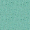 Fabric Terrazzo stone effect on Turquoise cotton fabric - 'Amelia' Makower