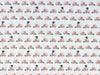 Fabric Tortoises children's fabric on white cotton - Wild about you by Fabric Editions