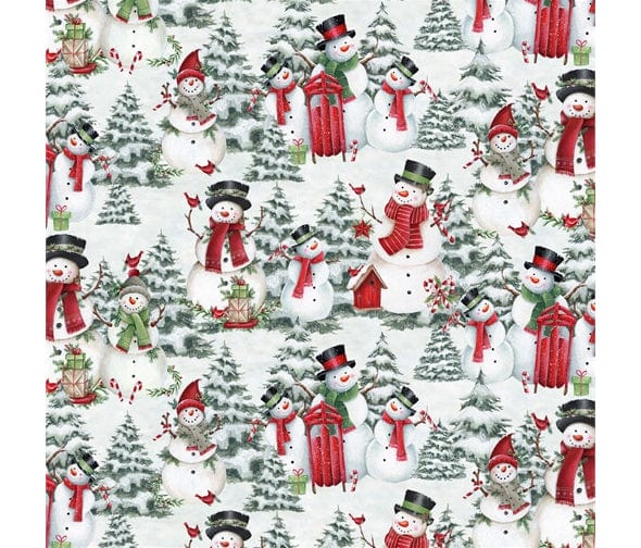 Fabric Winter chalet cotton fabric - Making Spirits Bright by Blank Quilting