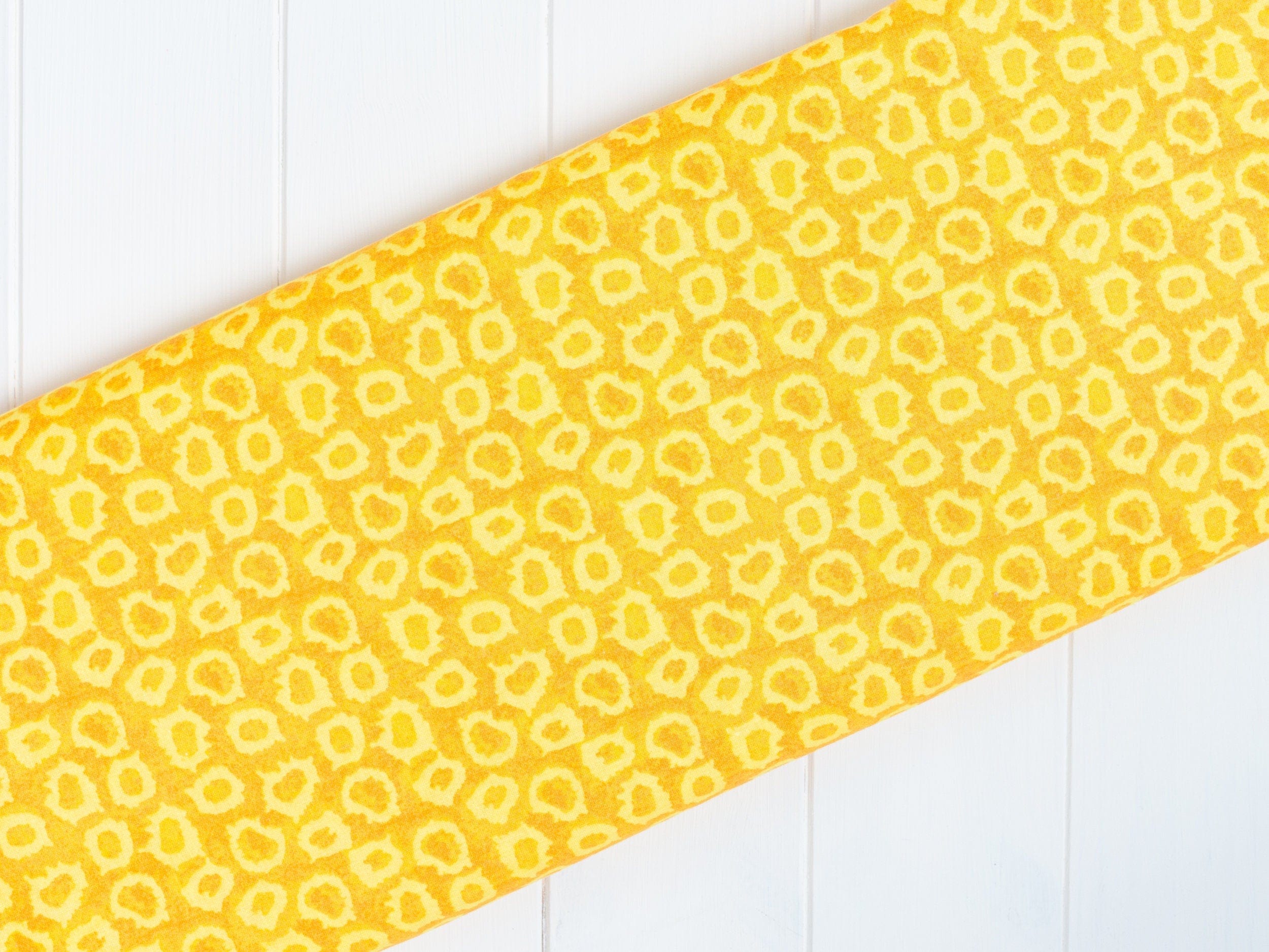 Fabric Yellow sunflower summer blender cotton fabric - Sunflower Day' Fabric Editions